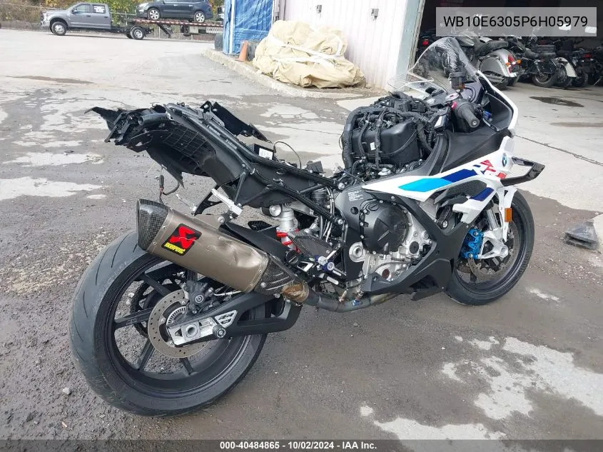 2023 BMW S 1000 Rr VIN: WB10E6305P6H05979 Lot: 40484865