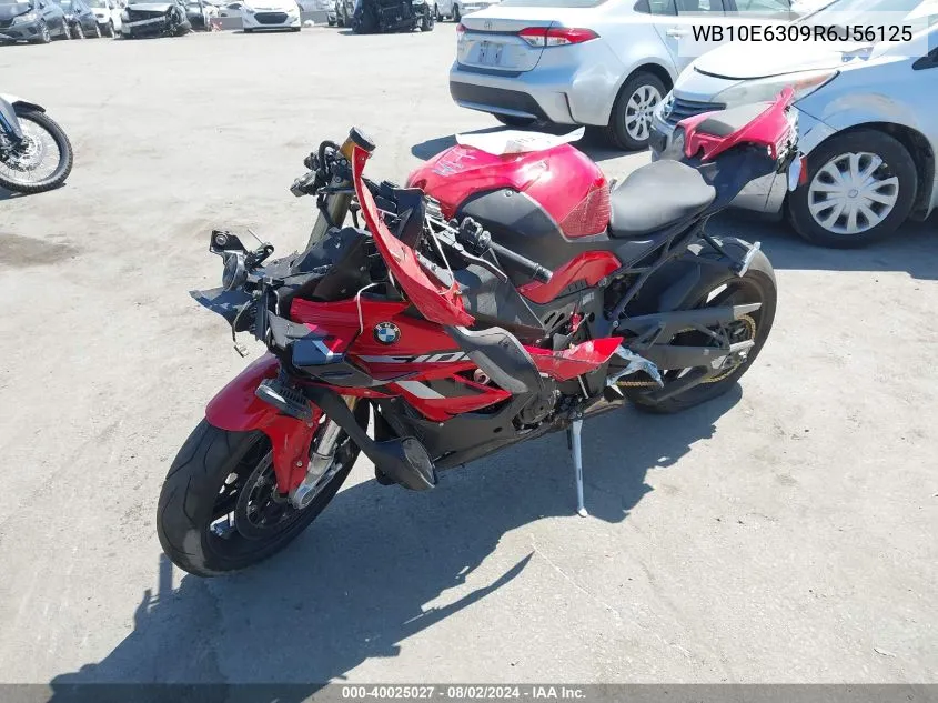 2024 BMW S 1000 Rr VIN: WB10E6309R6J56125 Lot: 40025027