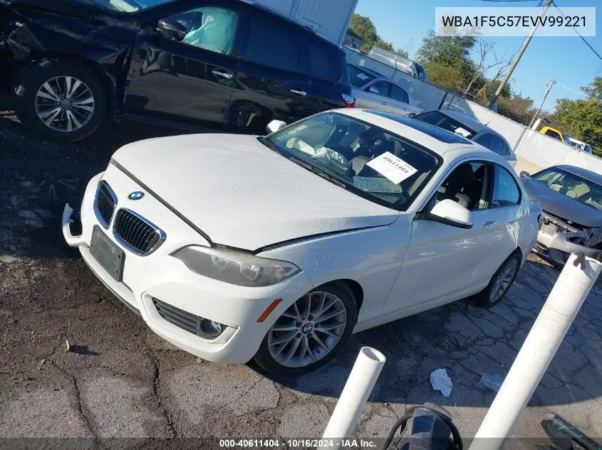 2014 BMW 228I VIN: WBA1F5C57EVV99221 Lot: 40611404