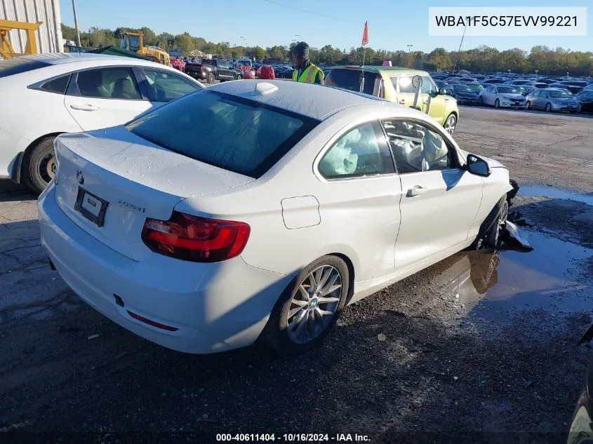 2014 BMW 228I VIN: WBA1F5C57EVV99221 Lot: 40611404