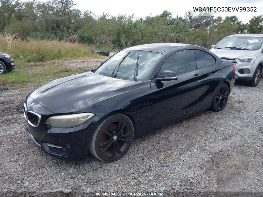 2014 BMW 228I VIN: WBA1F5C50EVV99352 Lot: 40784257