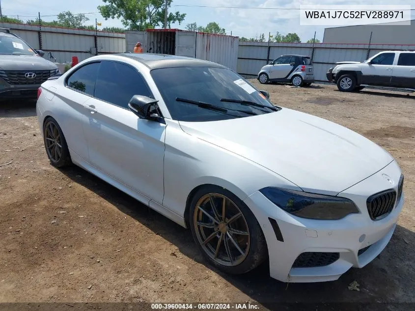 WBA1J7C52FV288971 2015 BMW M235