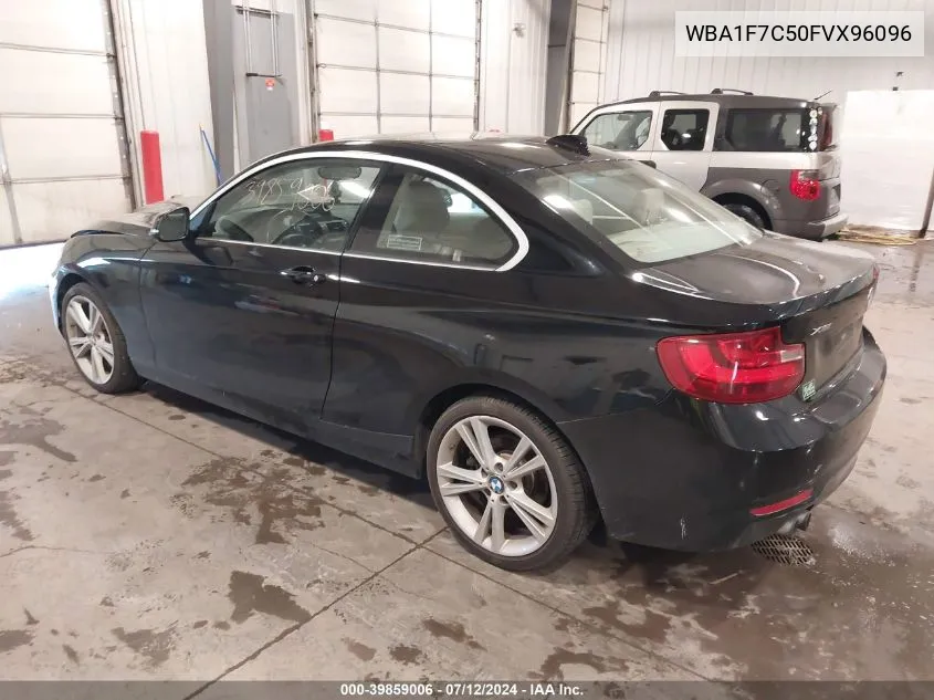 2015 BMW 228I xDrive VIN: WBA1F7C50FVX96096 Lot: 39859006