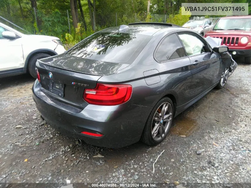 WBA1J9C51FV371495 2015 BMW M235 xDrive