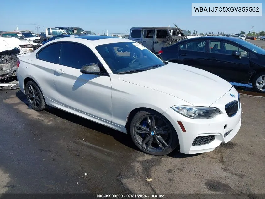 WBA1J7C5XGV359562 2016 BMW M235I