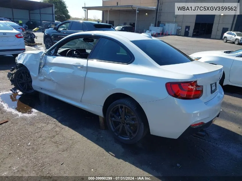 WBA1J7C5XGV359562 2016 BMW M235I