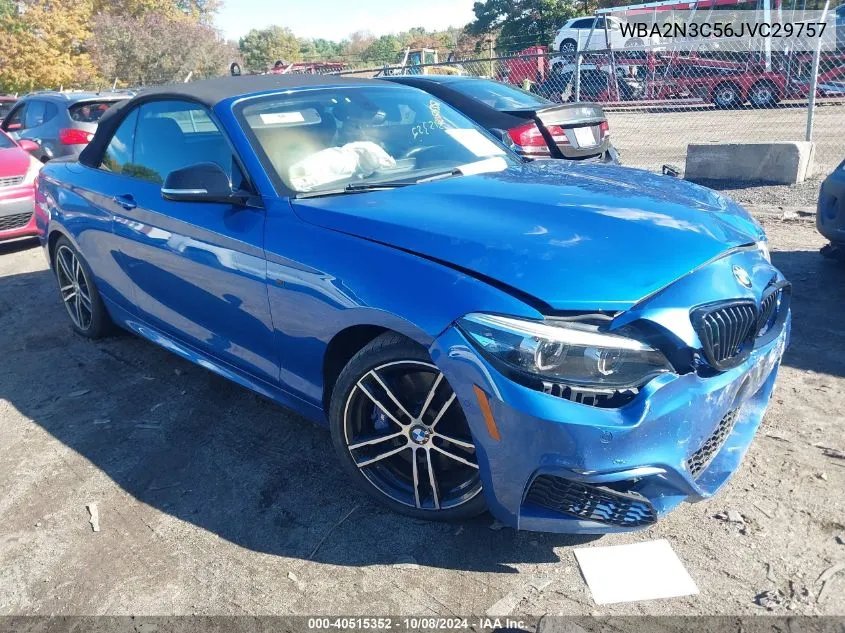 WBA2N3C56JVC29757 2018 BMW M240I xDrive