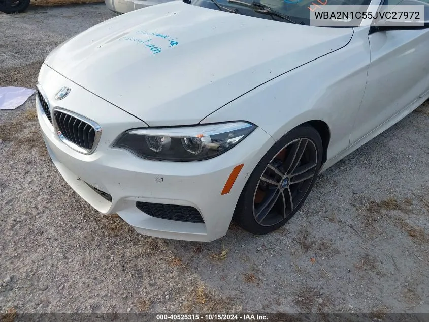 2018 BMW M240I VIN: WBA2N1C55JVC27972 Lot: 40525315