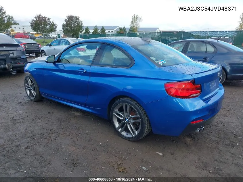 WBA2J3C54JVD48371 2018 BMW 230I xDrive