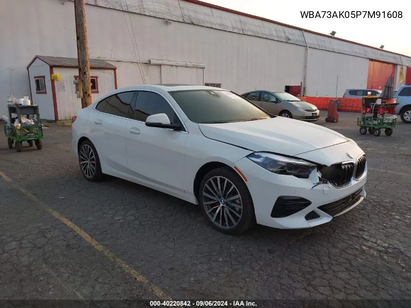 2023 BMW 228 Gran Coupe I xDrive VIN: WBA73AK05P7M91608 Lot: 40220842