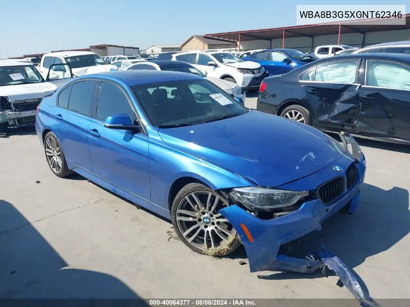 WBA8B3G5XGNT62346 2016 BMW 340I