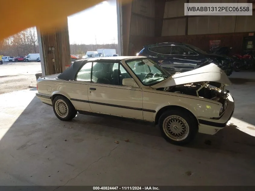 1993 BMW 325 Ic VIN: WBABB1312PEC06558 Lot: 40824447