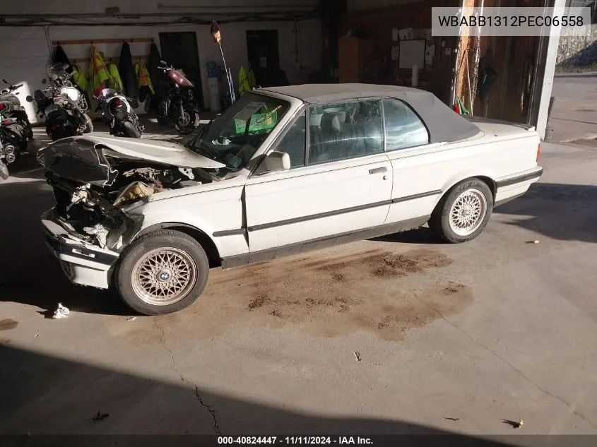 1993 BMW 325 Ic VIN: WBABB1312PEC06558 Lot: 40824447