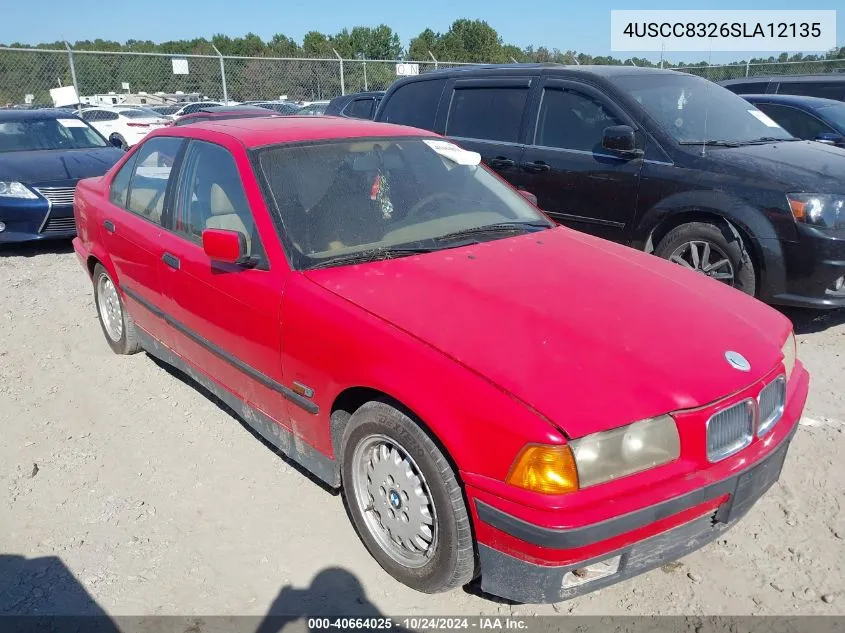 1995 BMW 318 I Automatic VIN: 4USCC8326SLA12135 Lot: 40664025