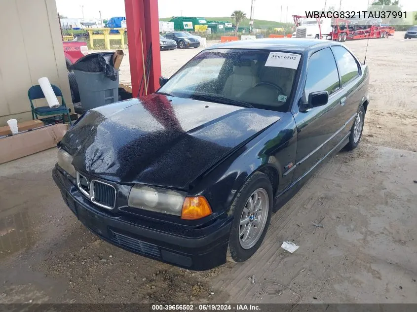 1996 BMW 318 Ti Automatic VIN: WBACG8321TAU37991 Lot: 39656502