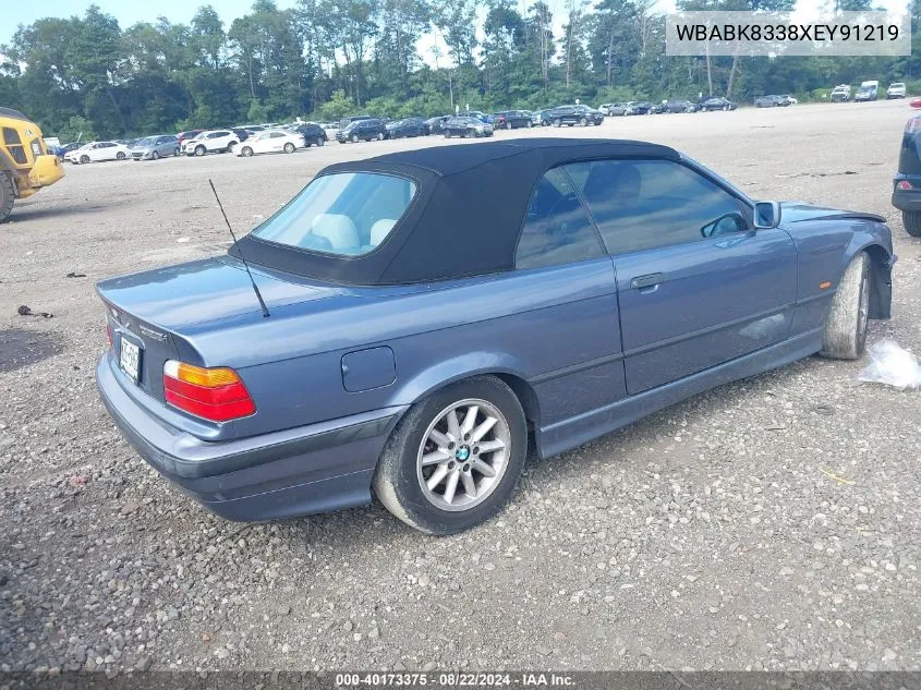 WBABK8338XEY91219 1999 BMW 328Ic