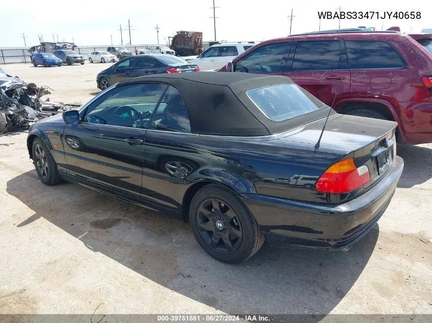 WBABS33471JY40658 2001 BMW 325 Ci