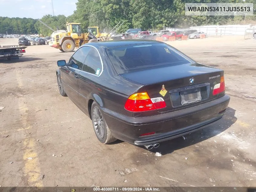 WBABN53411JU35513 2001 BMW 330Ci