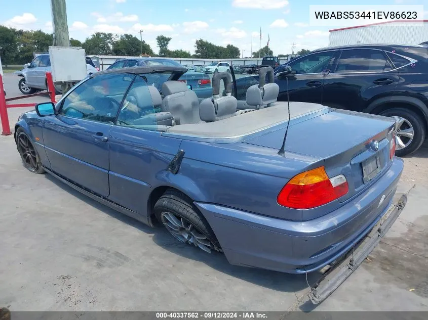 WBABS53441EV86623 2001 BMW 330Ci