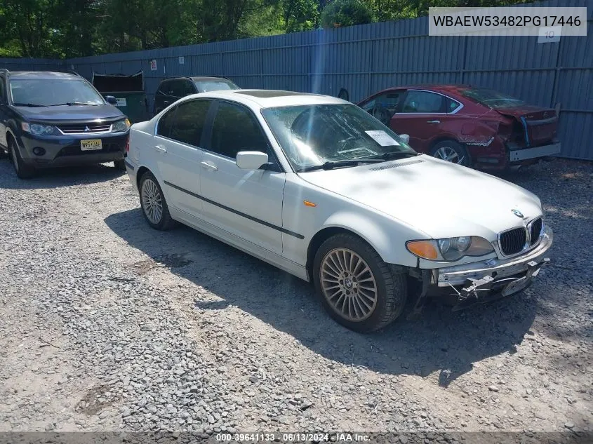 WBAEW53482PG17446 2002 BMW 330Xi