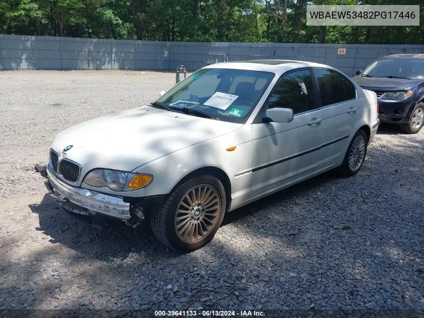 WBAEW53482PG17446 2002 BMW 330Xi