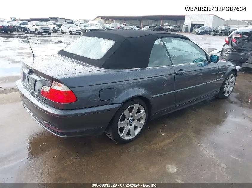 WBABS33432PG87634 2002 BMW 325Ci