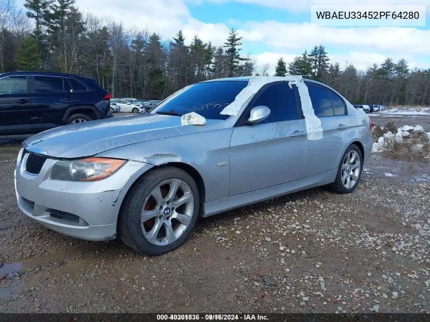 2002 BMW 3 Series 325Xi VIN: WBAEU33452PF64280 Lot: 40301836