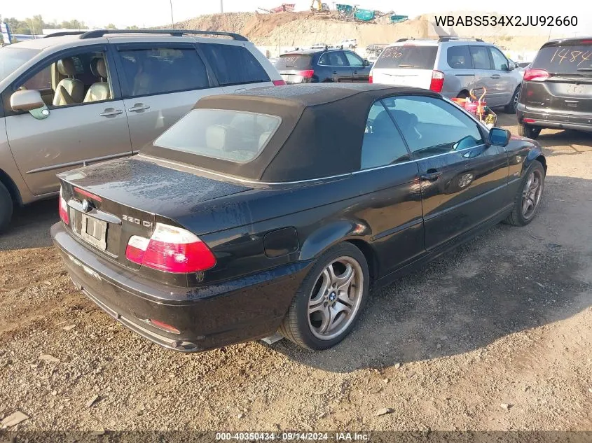 WBABS534X2JU92660 2002 BMW 330Ci