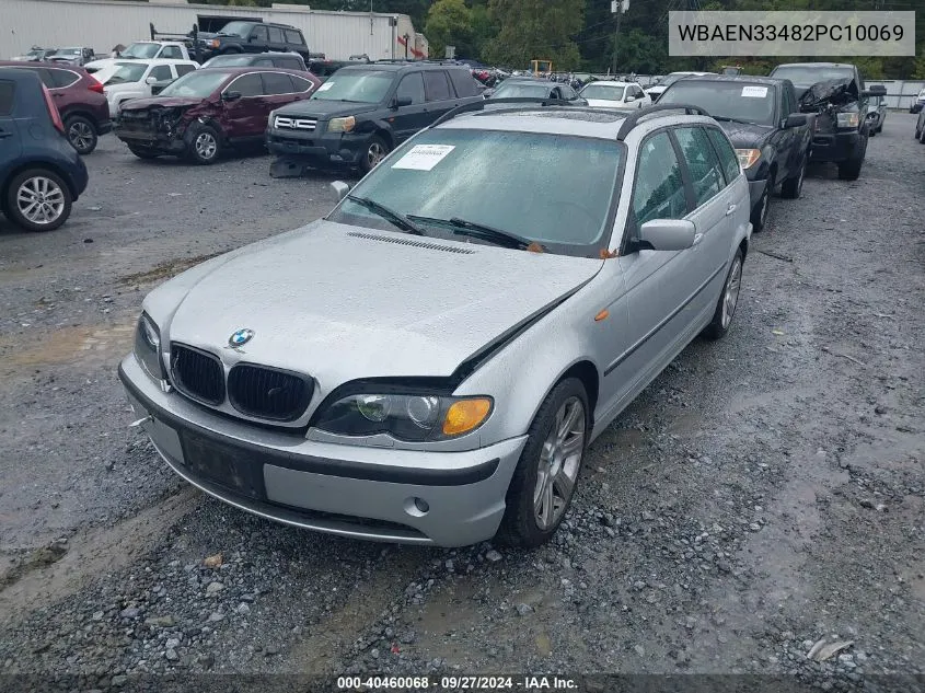 2002 BMW 325It VIN: WBAEN33482PC10069 Lot: 40460068