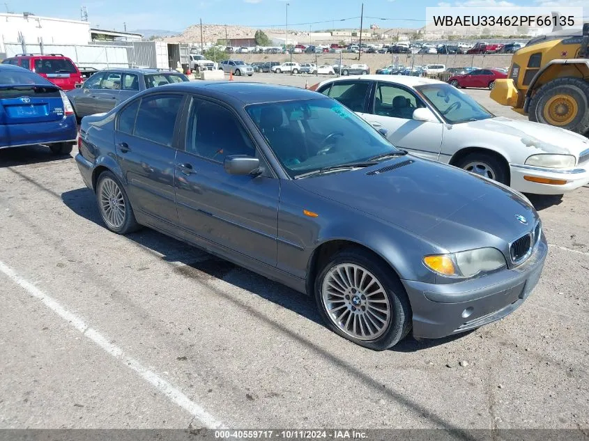 2002 BMW 325 Xi VIN: WBAEU33462PF66135 Lot: 40559717