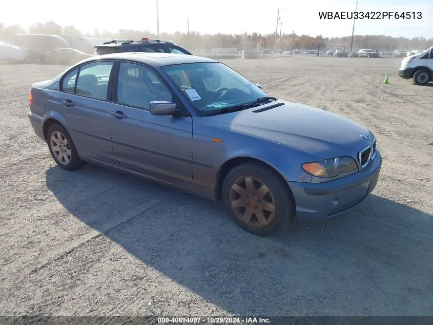 WBAEU33422PF64513 2002 BMW 325Xi