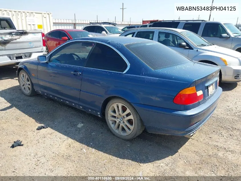 WBABN53483PH04125 2003 BMW 330Ci