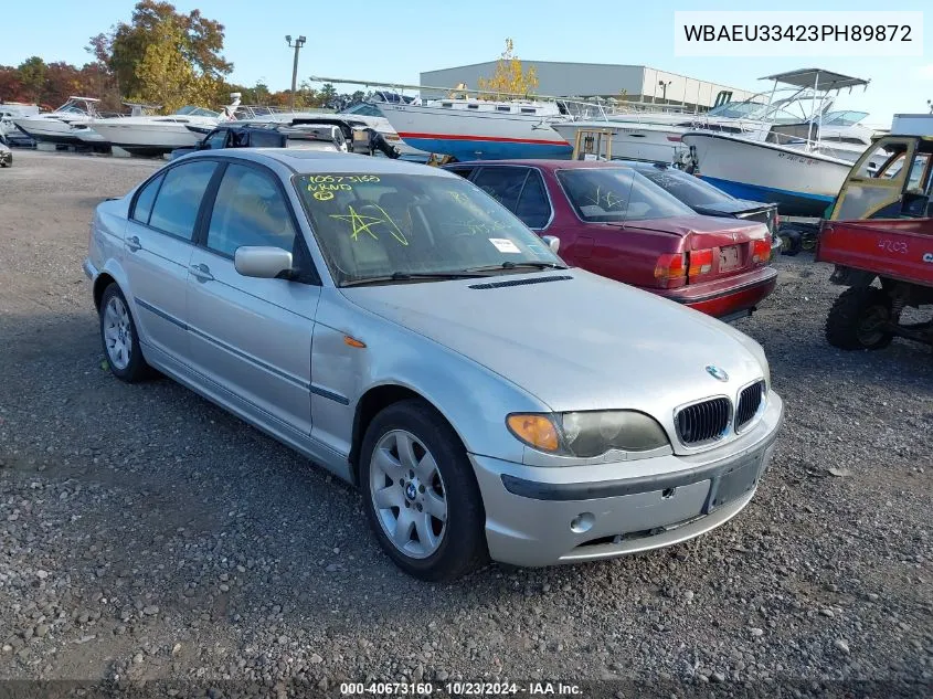 2003 BMW 325Xi VIN: WBAEU33423PH89872 Lot: 40673160