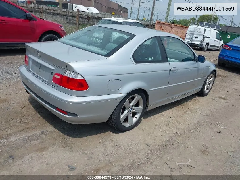 WBABD33444PL01569 2004 BMW 325Ci