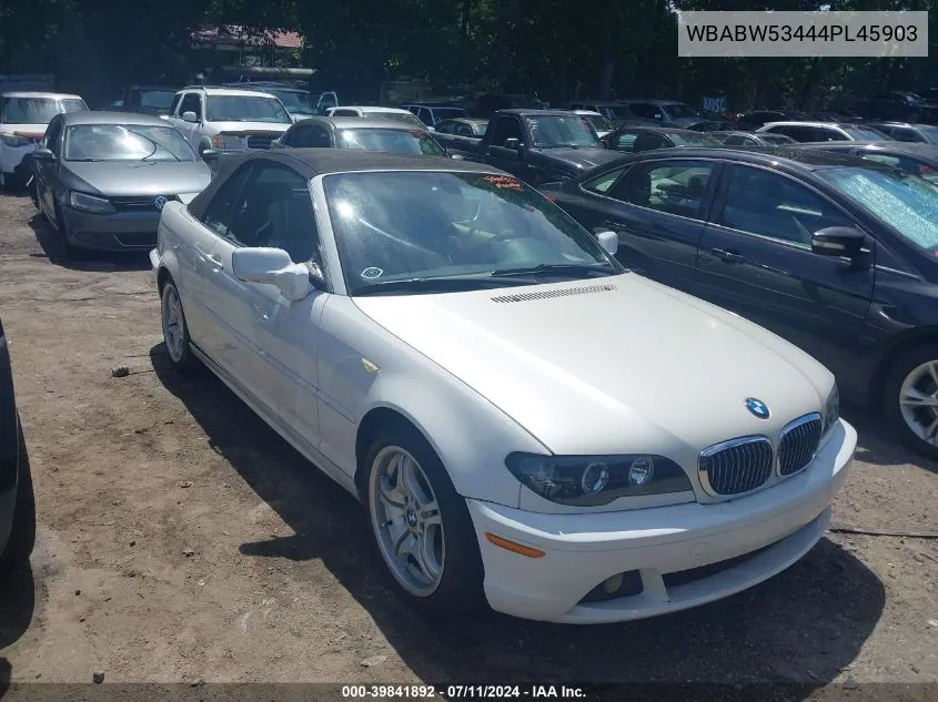 WBABW53444PL45903 2004 BMW 330Ci