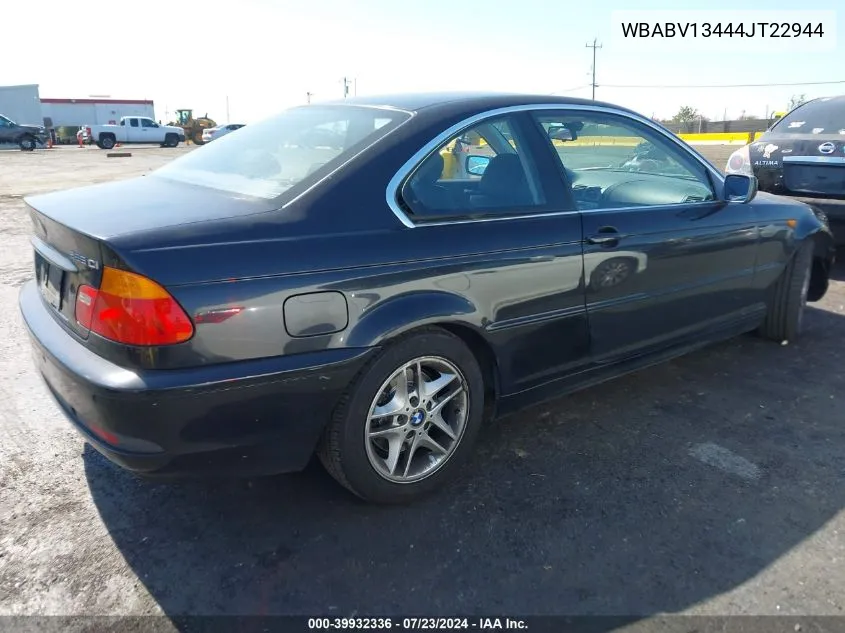 WBABV13444JT22944 2004 BMW 325Ci