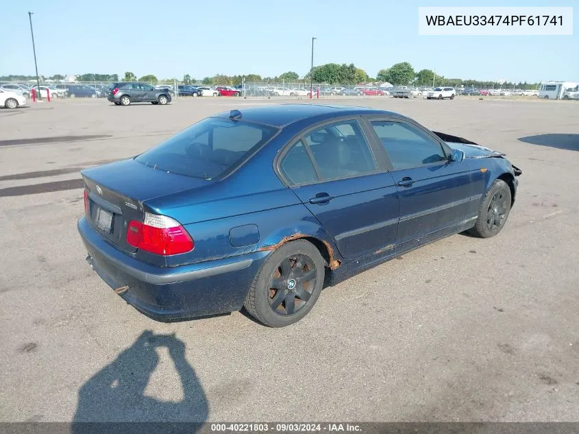 WBAEU33474PF61741 2004 BMW 325Xi