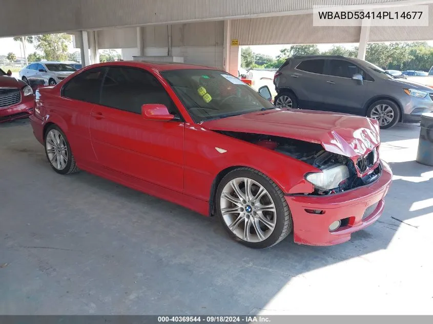 WBABD53414PL14677 2004 BMW 330Ci Ci