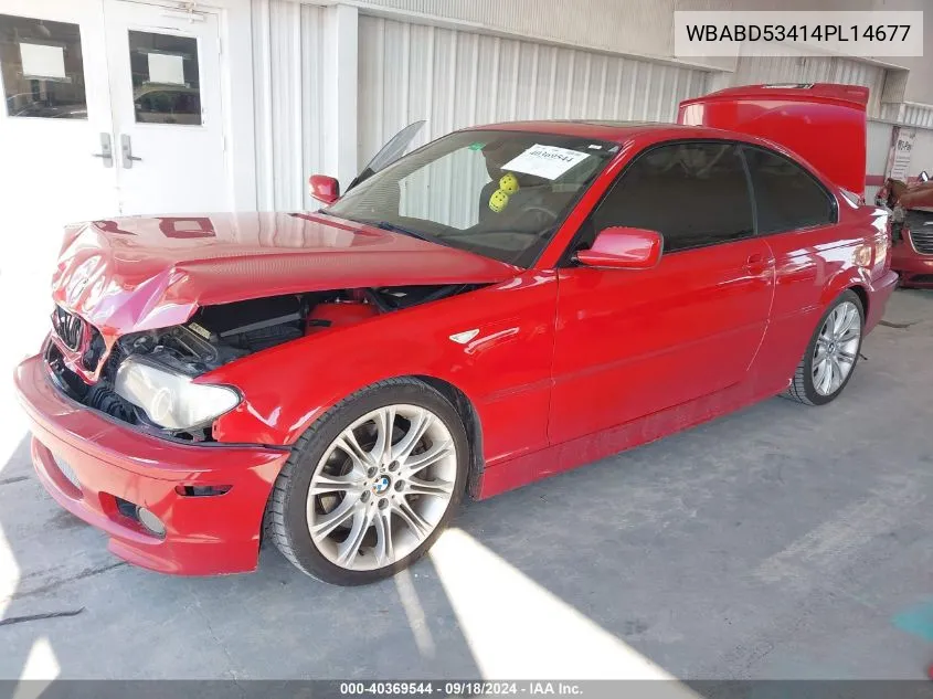 WBABD53414PL14677 2004 BMW 330Ci Ci