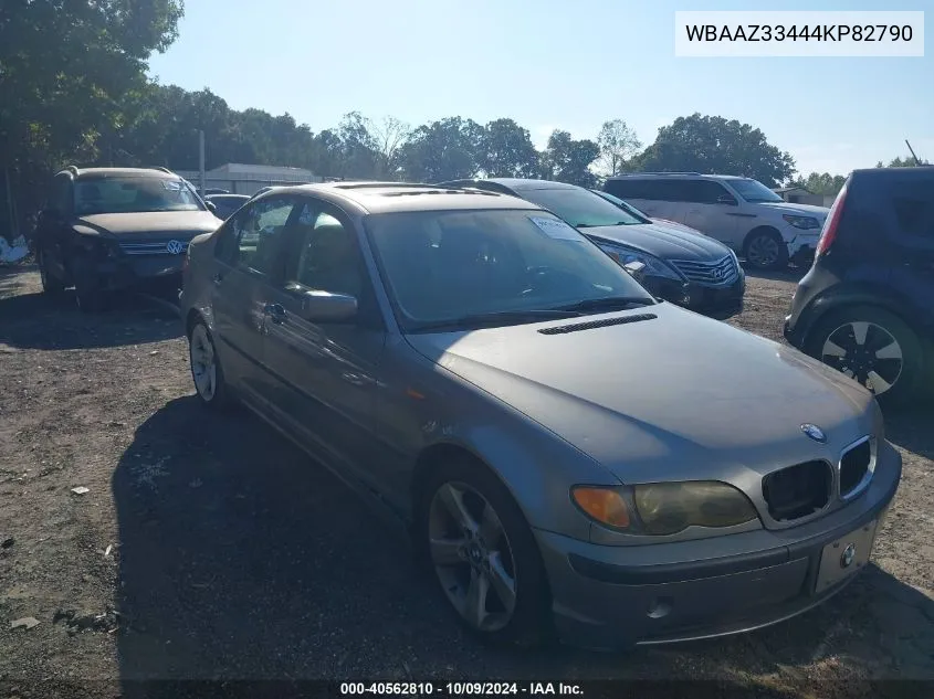 2004 BMW 325I Is Sulev VIN: WBAAZ33444KP82790 Lot: 40562810