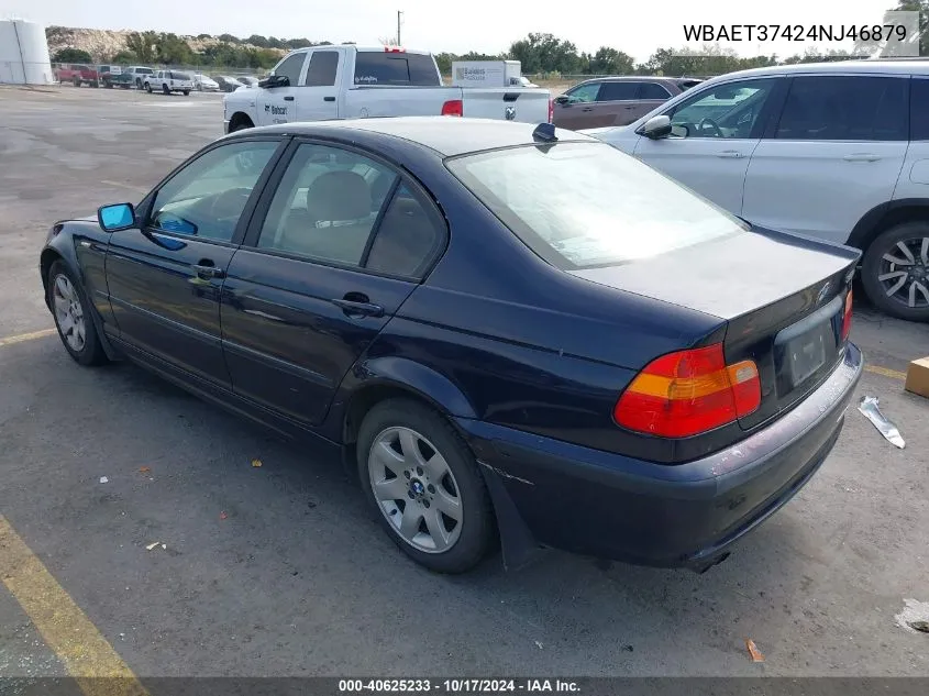 WBAET37424NJ46879 2004 BMW 325I