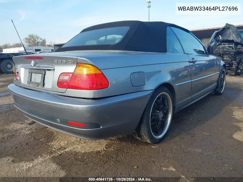 2004 BMW 325Ci VIN: WBABW33464PL27696 Lot: 40641726