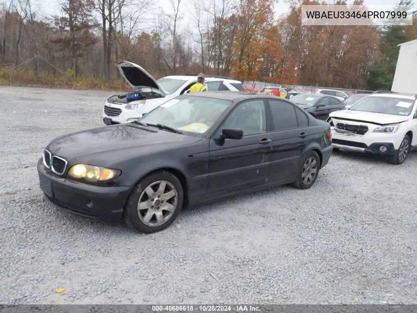 2004 BMW 325Xi VIN: WBAEU33464PR07999 Lot: 40686618