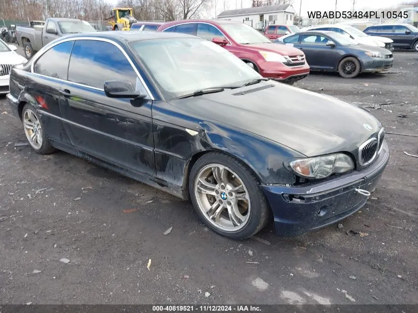 WBABD53484PL10545 2004 BMW 330Ci