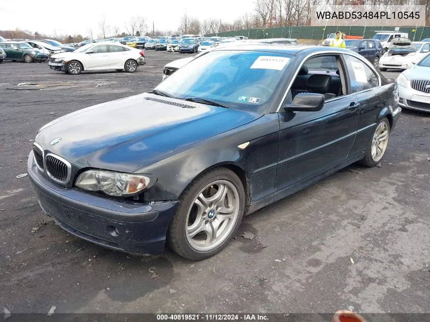 WBABD53484PL10545 2004 BMW 330Ci