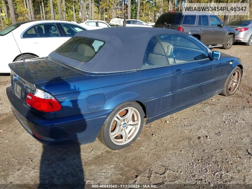 WBABW53454PL46347 2004 BMW 330Ci