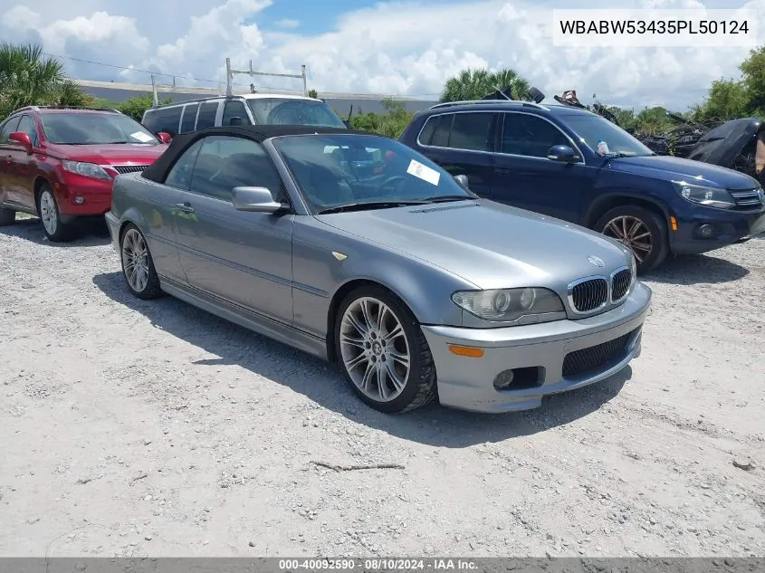 WBABW53435PL50124 2005 BMW 330Ci