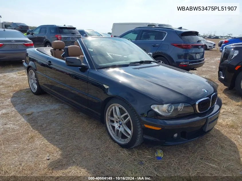 WBABW53475PL51907 2005 BMW 330Ci