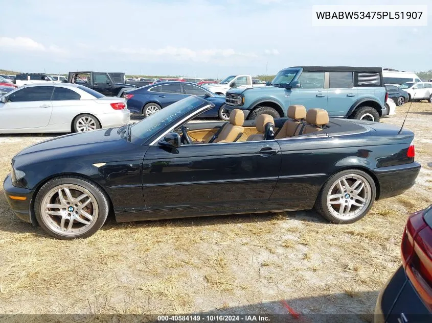 WBABW53475PL51907 2005 BMW 330Ci