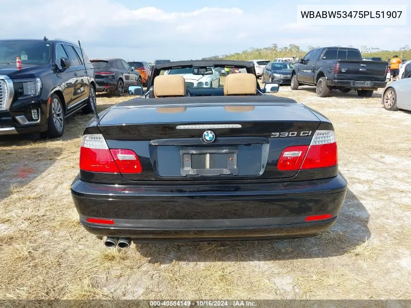 WBABW53475PL51907 2005 BMW 330Ci